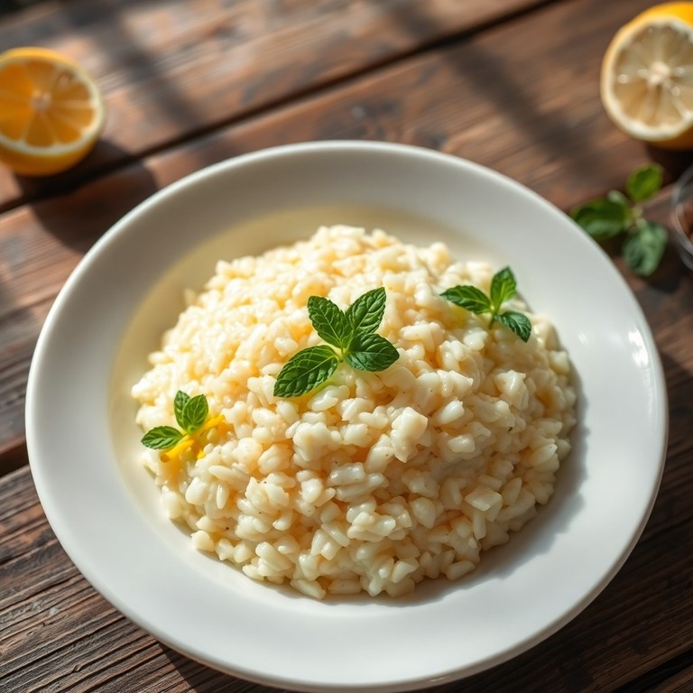 Risoto de Lua Cheia com Gengibre e Água de Coco