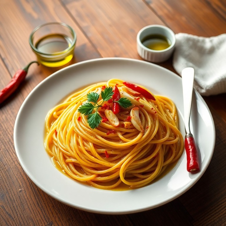 Spaghetti aglio e olio