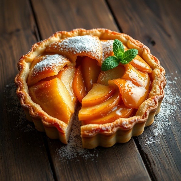 Tarta de Manzana y Vainilla