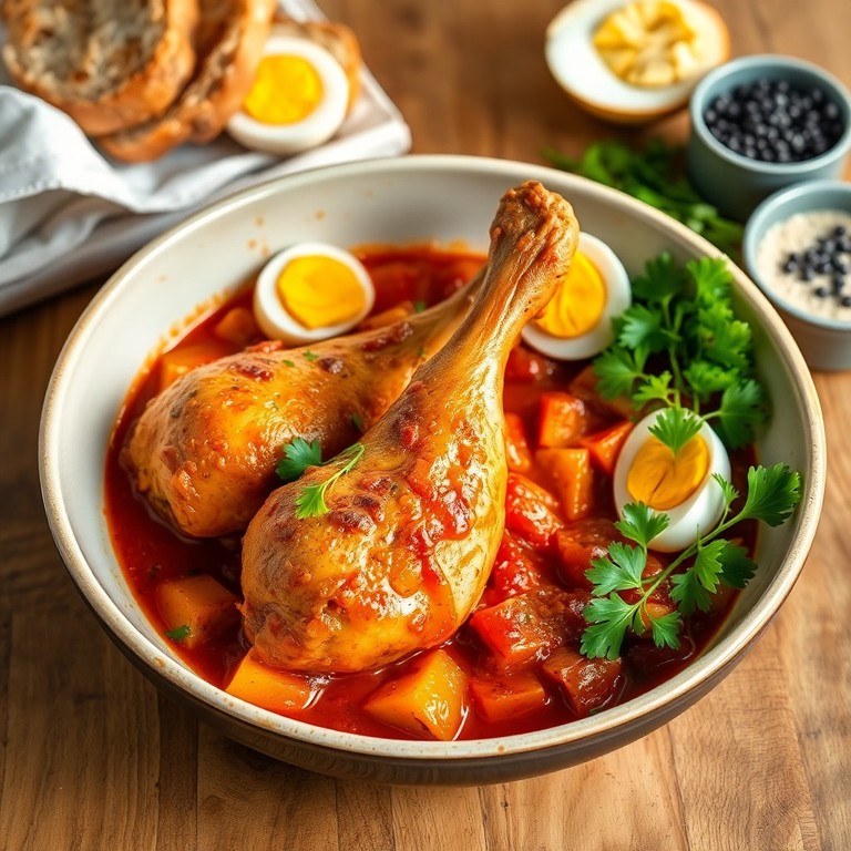 Frango ao Molho com Legumes Rústico