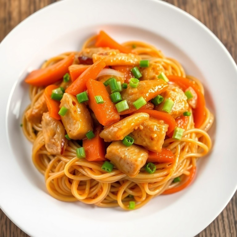 Sauté de Frango com Legumes ao Estilo Asiático