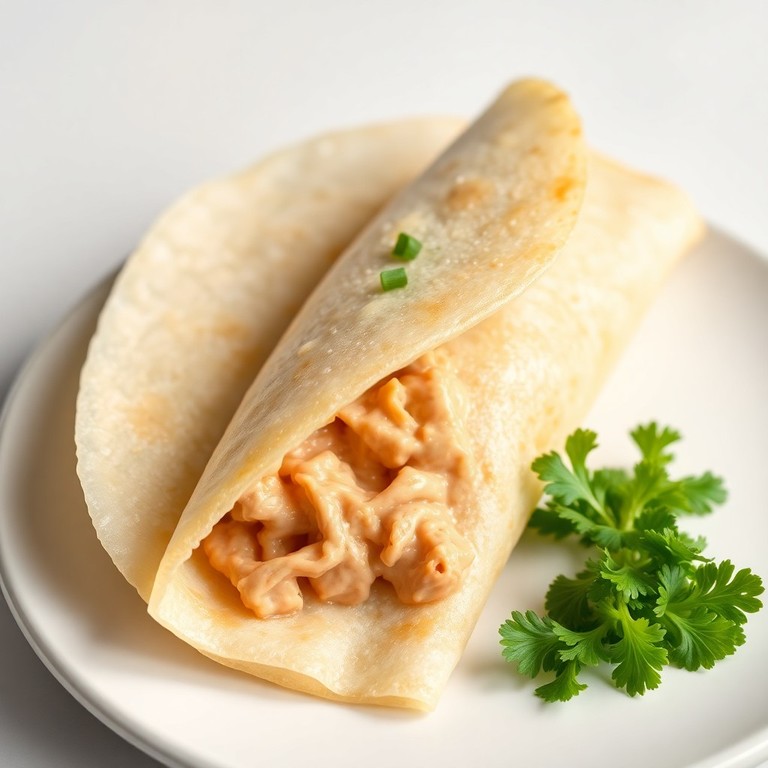 Tapioca Recheada com Frango e Requeijão