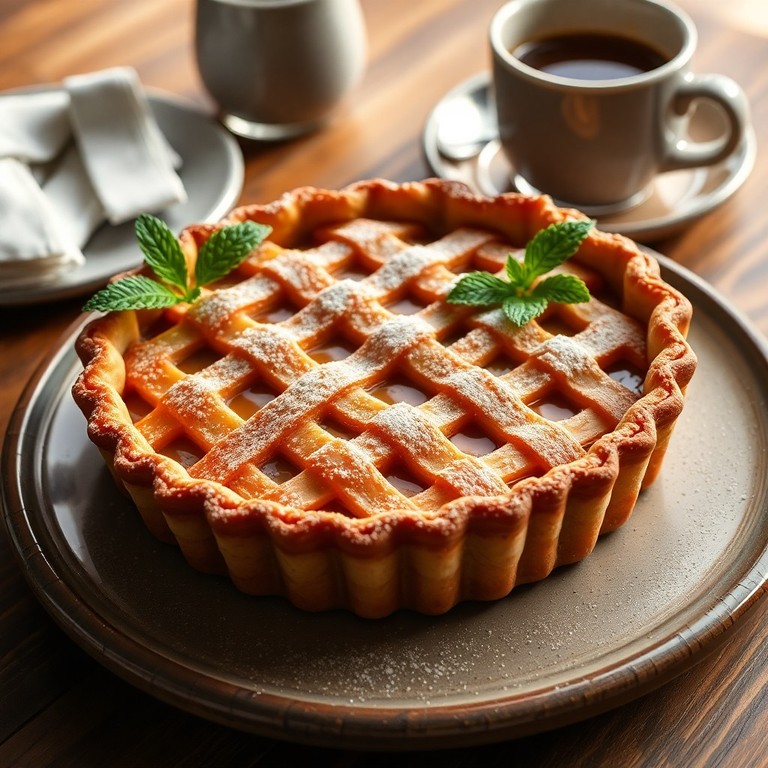 Tarta de Dulce de Leche y Manteca