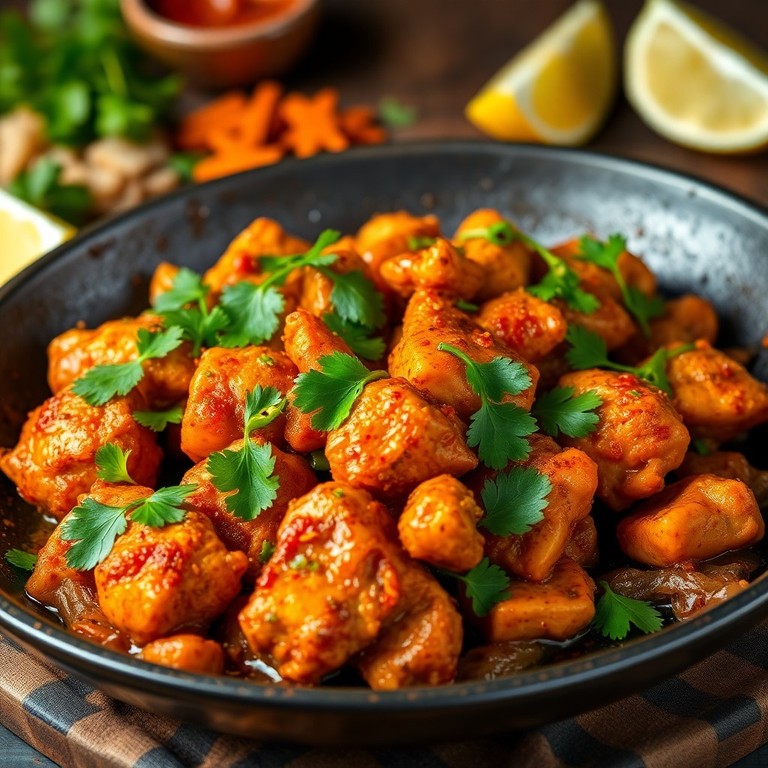 Spicy Indian Chicken Fry