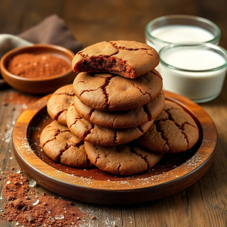 Cookies de Achocolatado e Açúcar