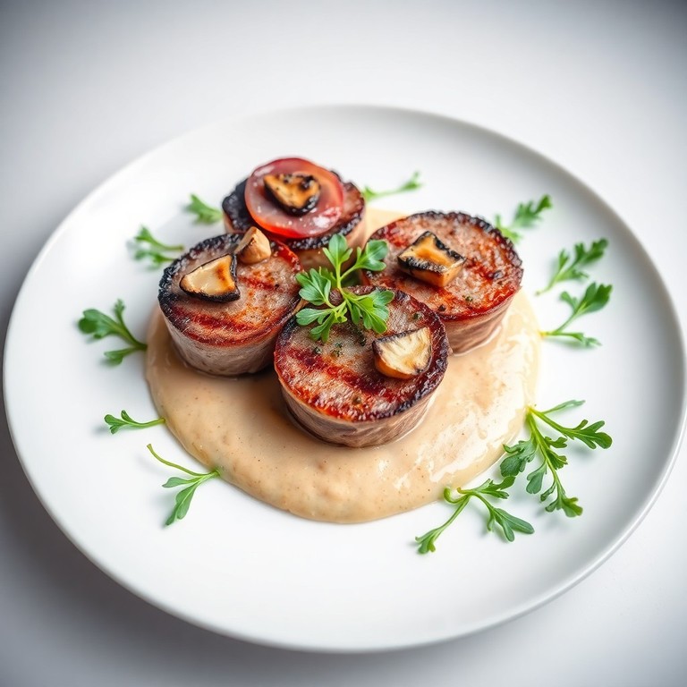 Filé Grelhado ao Molho de Trufas e Parma