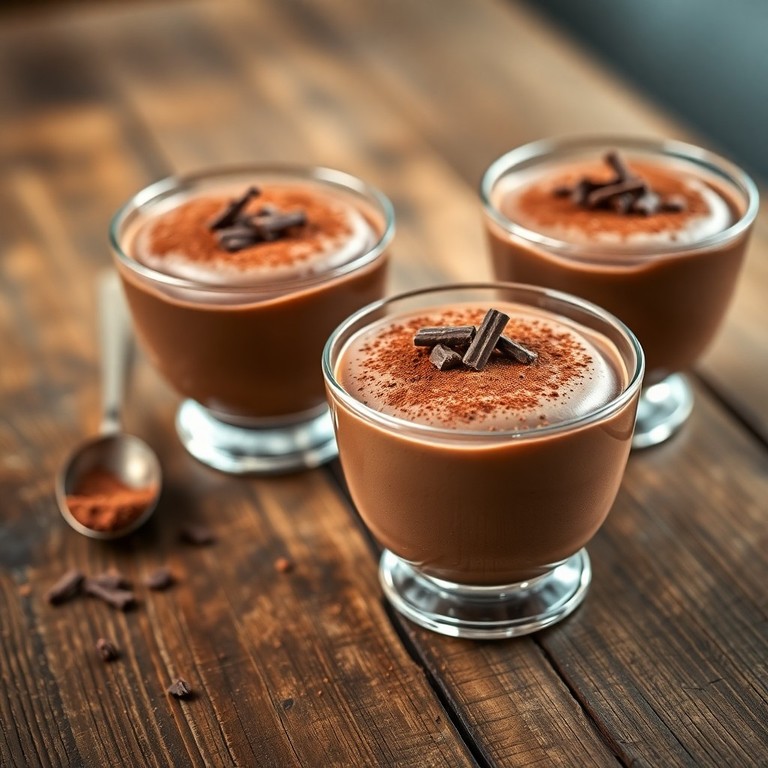 Mousse de Chocolate Fácil