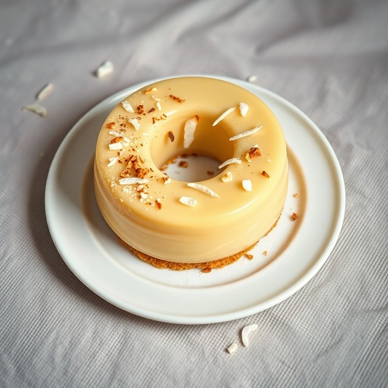 Pudim de Tapioca com Leite de Coco e Leite Condensado
