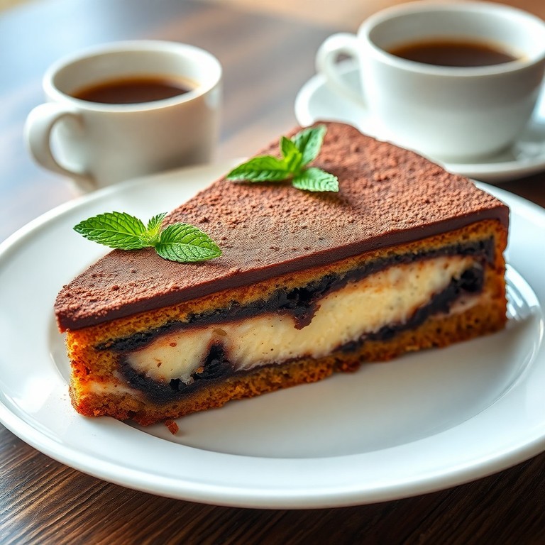Schokoladen-Topfen-Kuchen
