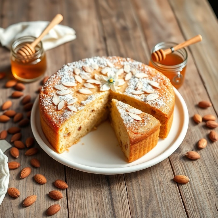 Gâteau aux Amandes et Miel Facile