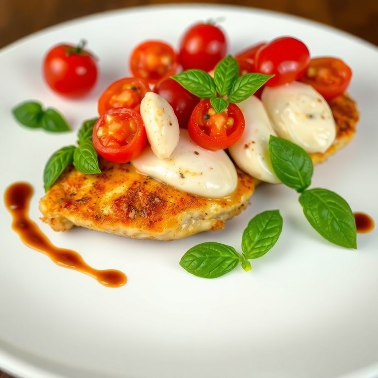 Pollo alla Caprese con Pimientos Italianos