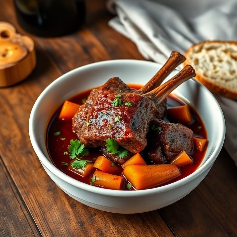 Estofado de Rabo de Toro al Vino Tinto