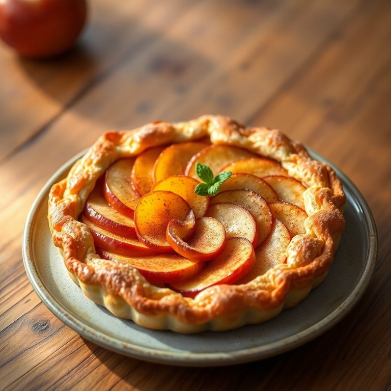 Tarta de manzana rápida