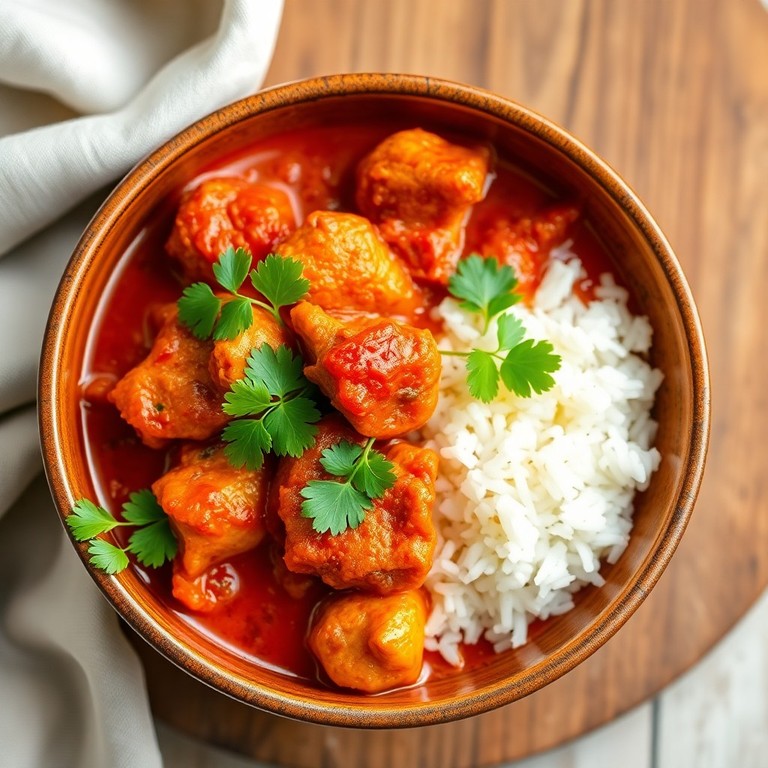 Simple Low-Calorie Spiced Chicken Curry