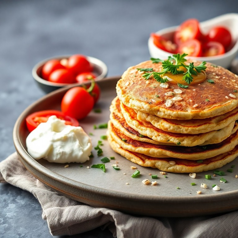Proteinreicher Haferpfannkuchen