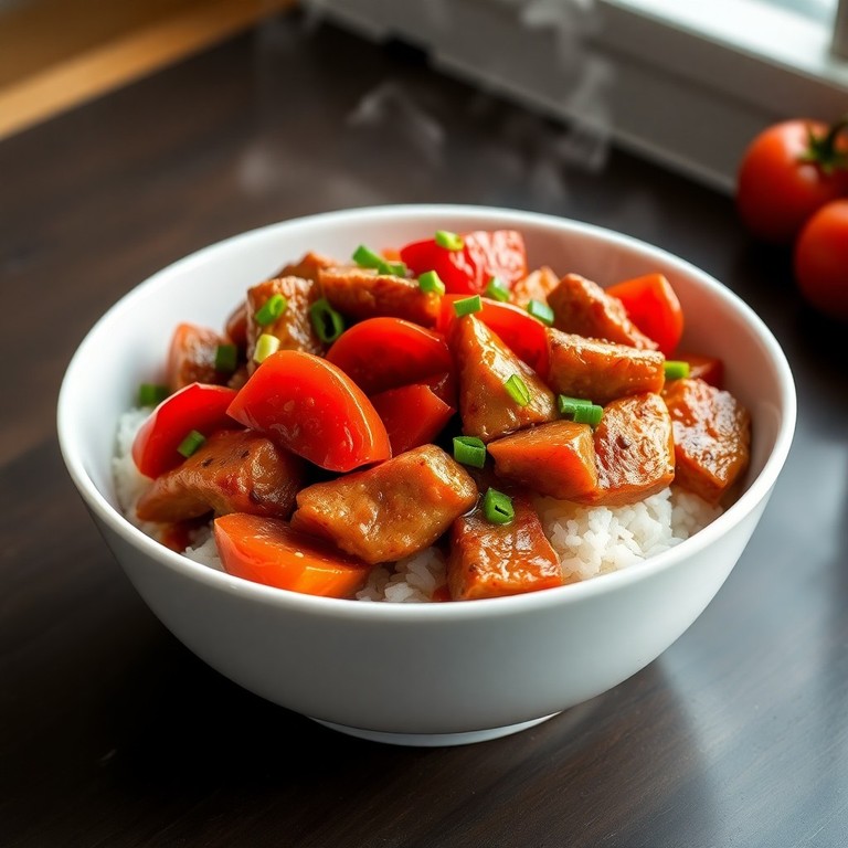 Tomato Pork Stir-Fry