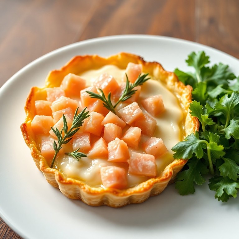 Tarte Fine au Saumon et Emmental