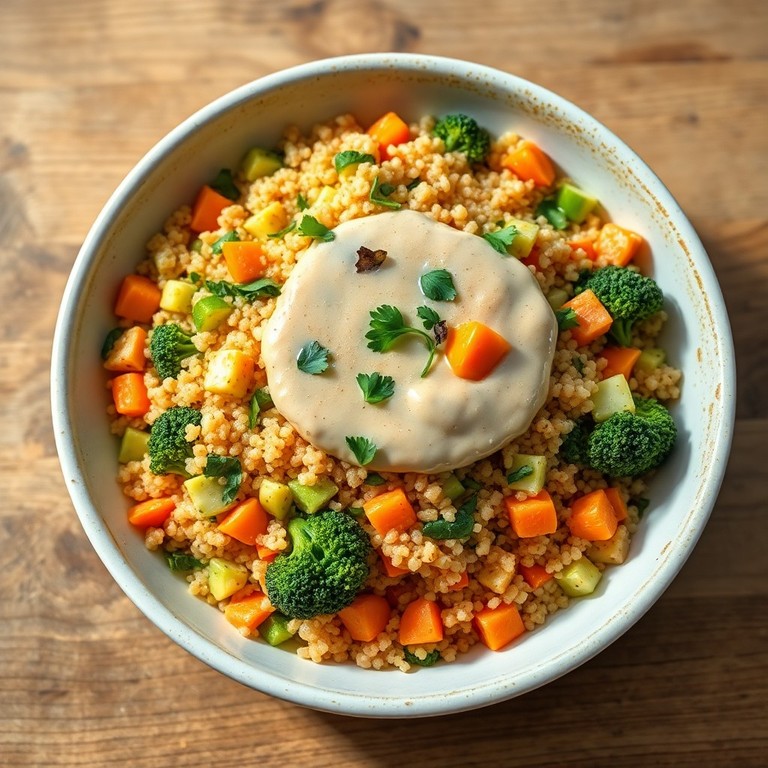 Quinoa com Legumes ao Estilo Mediterrâneo