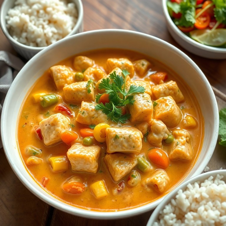 Strogonoff de Frango com Legumes