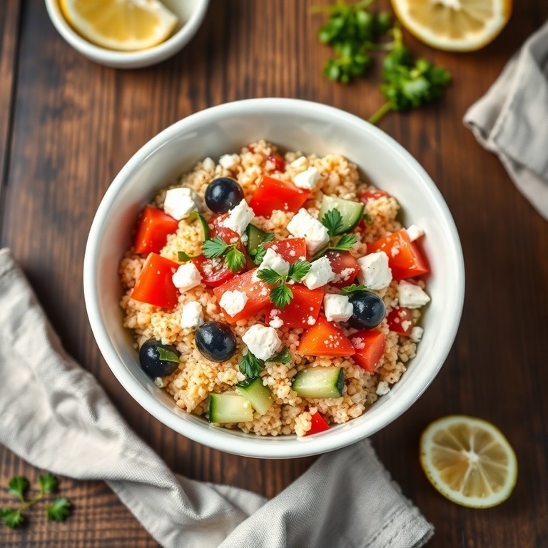 Ensalada Mediterránea de Quinoa