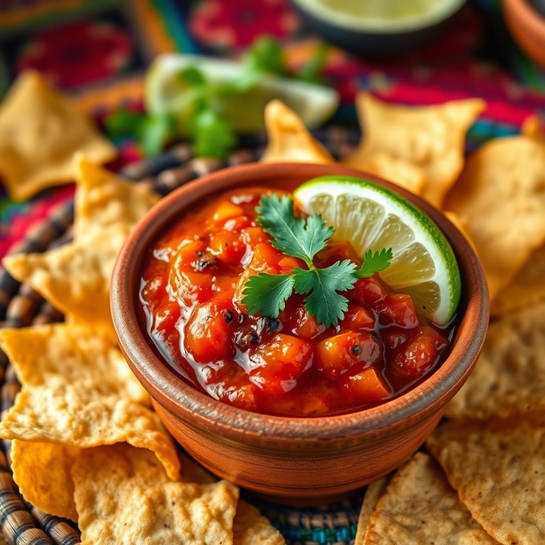 Salsa Roja Picante de Chipotle