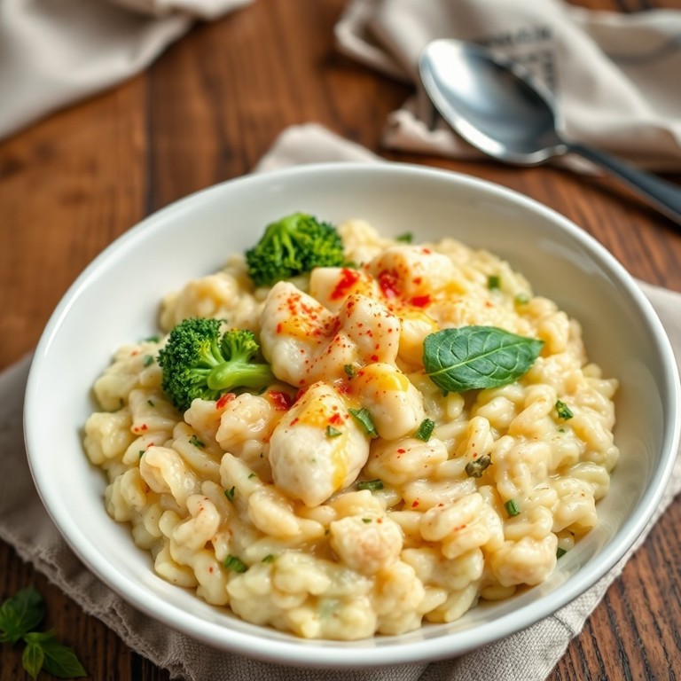 Risotto aux Brocolis et au Chou-Fleur Épicé