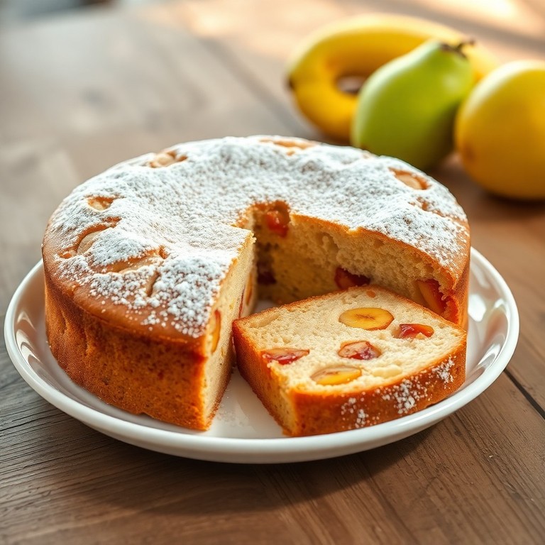 Bizcocho Integral con Bienestarina y Frutas