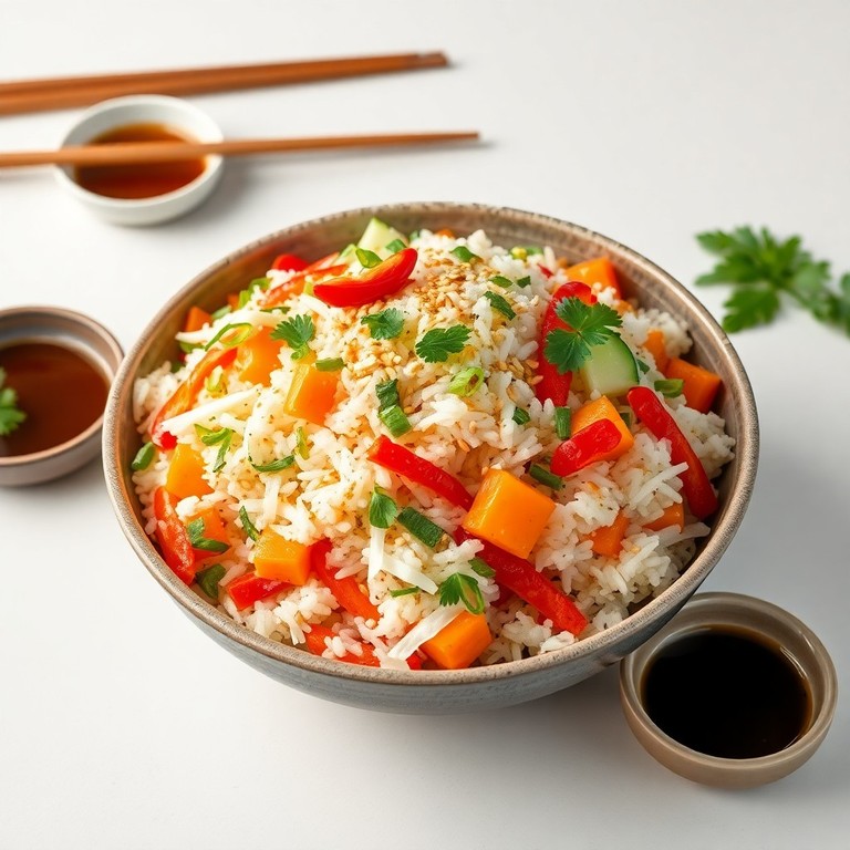 Asiatischer Reis-Salat