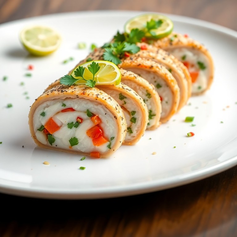 Fisch-Terrine im asiatischen Stil
