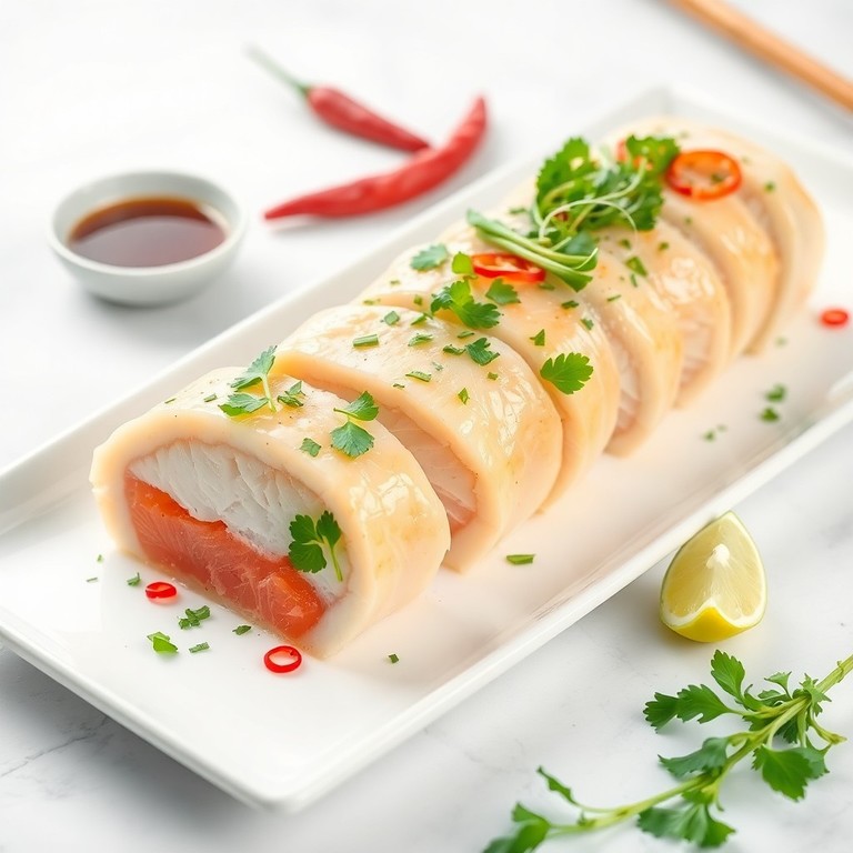 Fisch-Terrine im asiatischen Stil