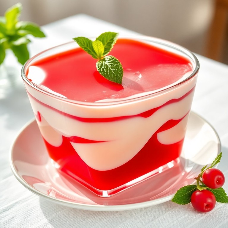 Pavê de Gelatina com Leite Condensado