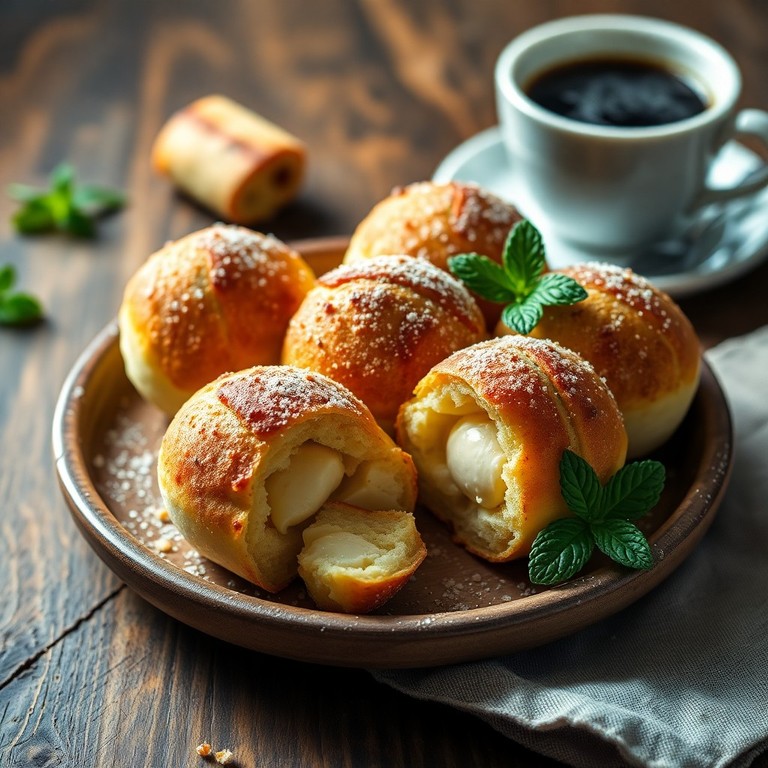 Bolinhos de Leite em Pó com Textura Crocante ao Forno
