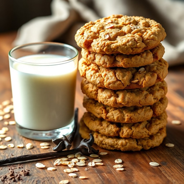 Galletas de Avena y Vainilla Caseras