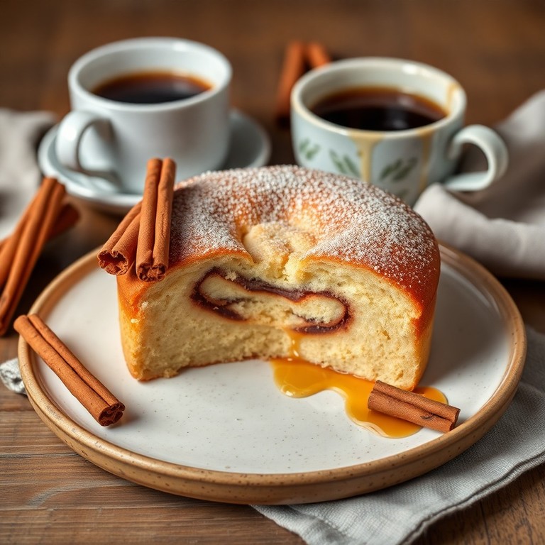 Bolo de Canela e Mel