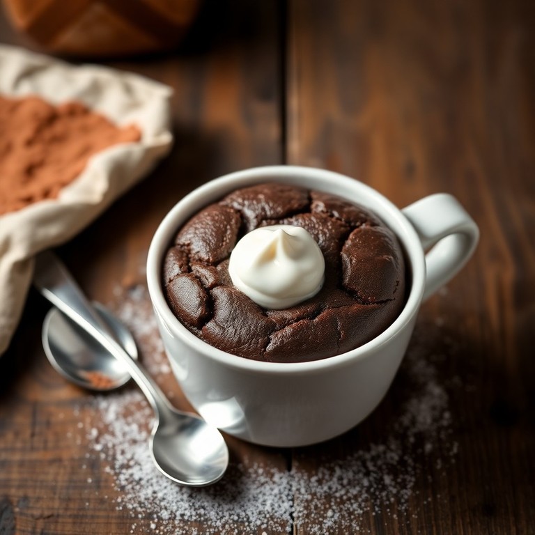 Bolo de Xícara de Chocolate