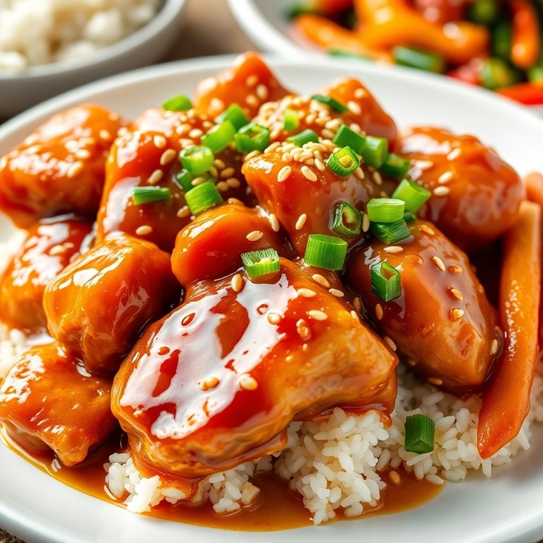 Asiatisches Hähnchen mit Honig und Sesam