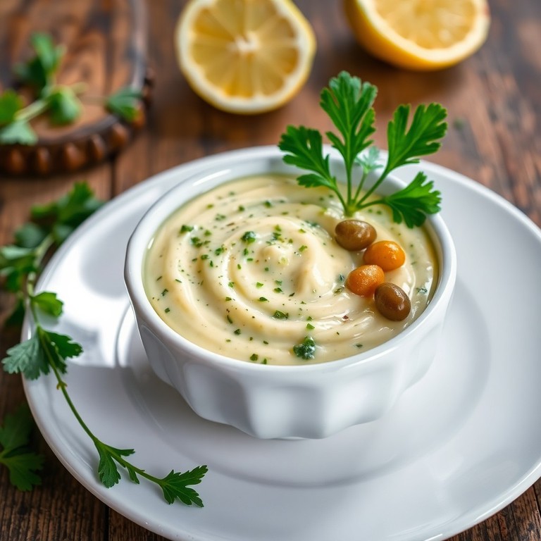 Klassische französische Remoulade mit Kräutern