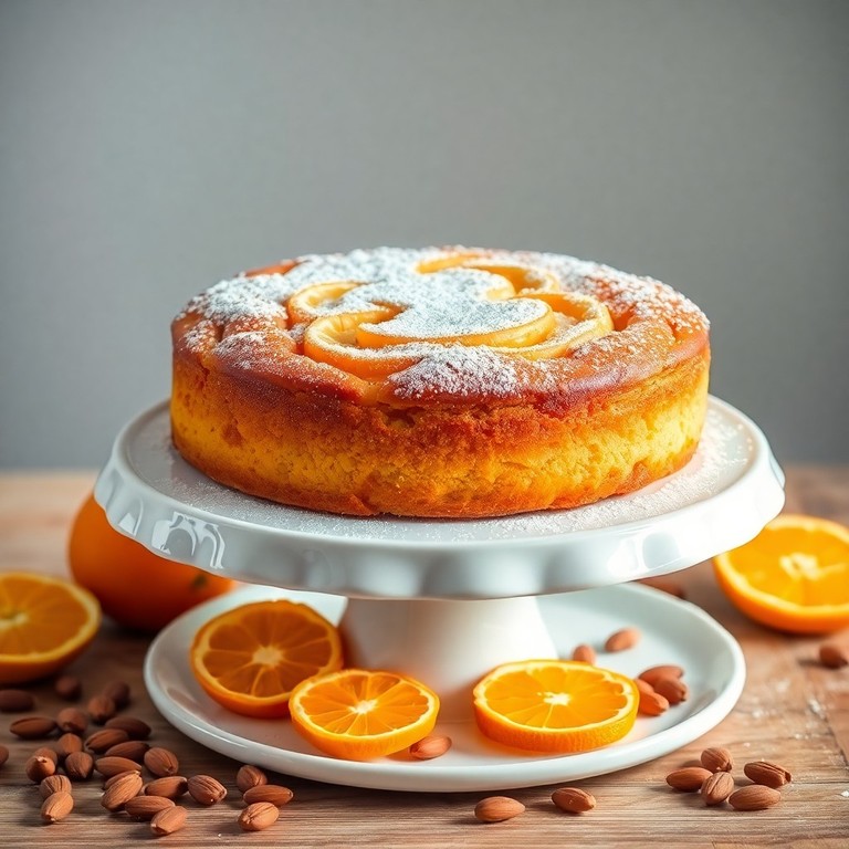 Bizcocho de Naranja y Almendra