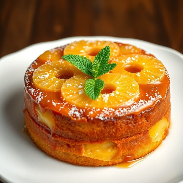 Pastel de Piña Tradicional