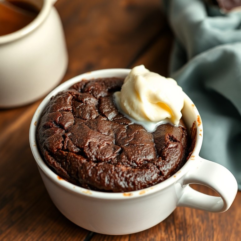 Brownie de Micro-ondas em 5 Minutos