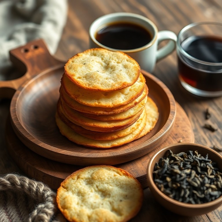 Biscoitos Crocantes de Tapioca