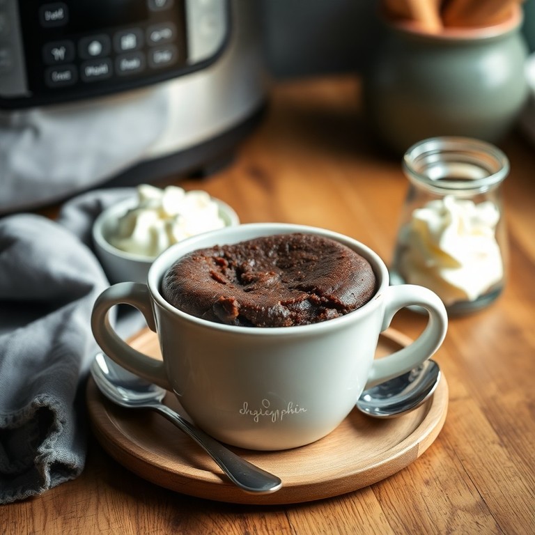 Bolo de Nescau Rápido na Caneca Airfryer