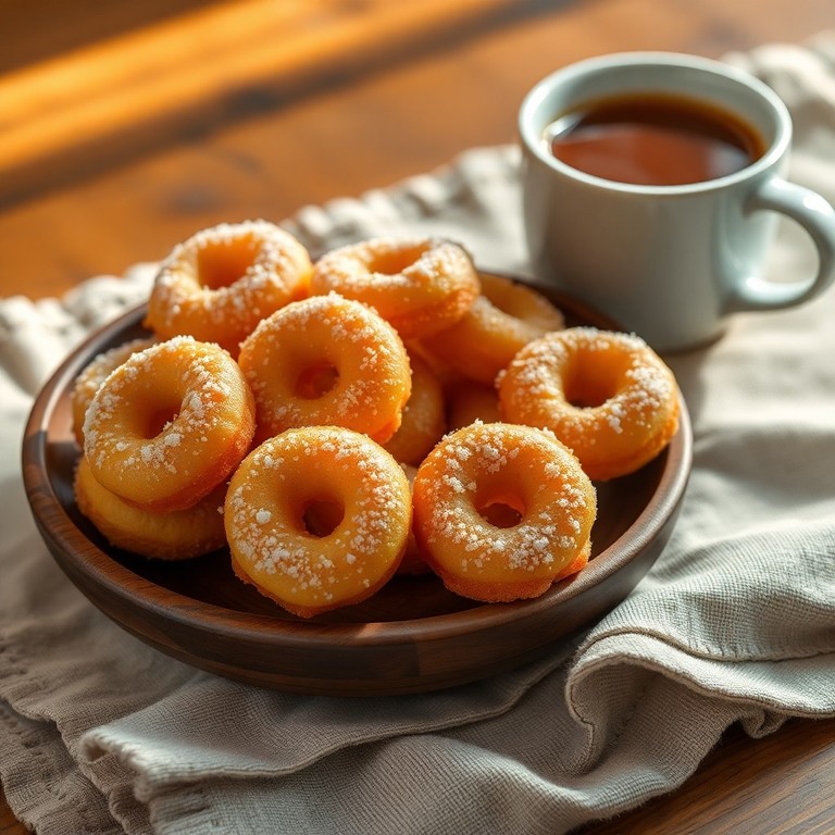 Mini Donuts Clássicos Caseiros