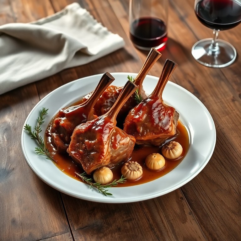 Souris d’Agneau Confite à la Provençale