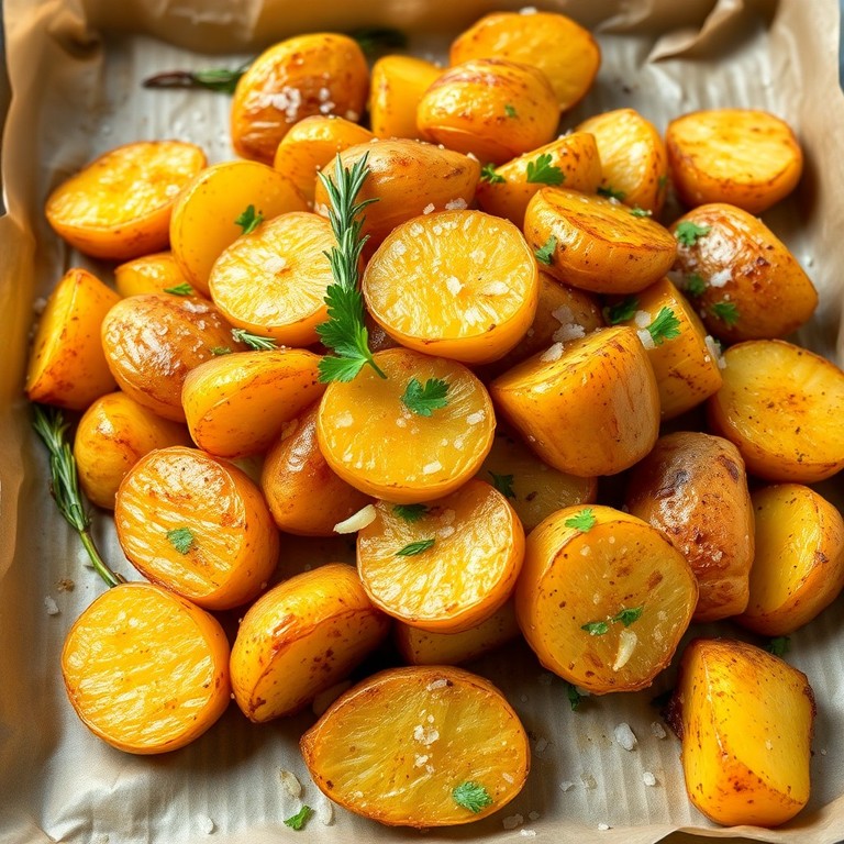 Papas al Horno con Hierbas Frescas
