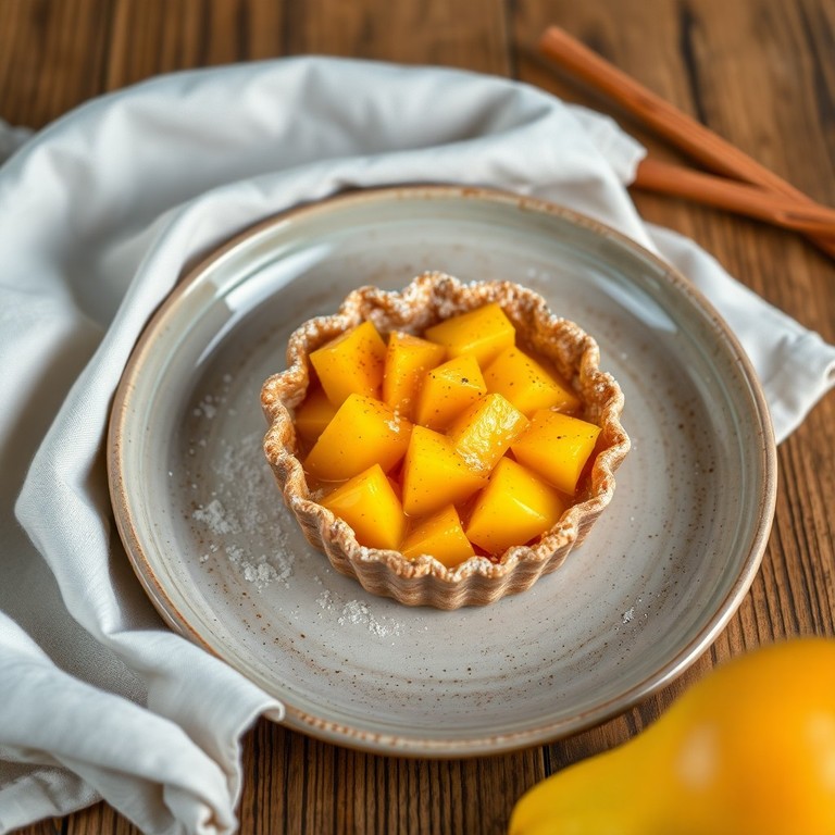 Tartaleta de Mango y Avena Integral