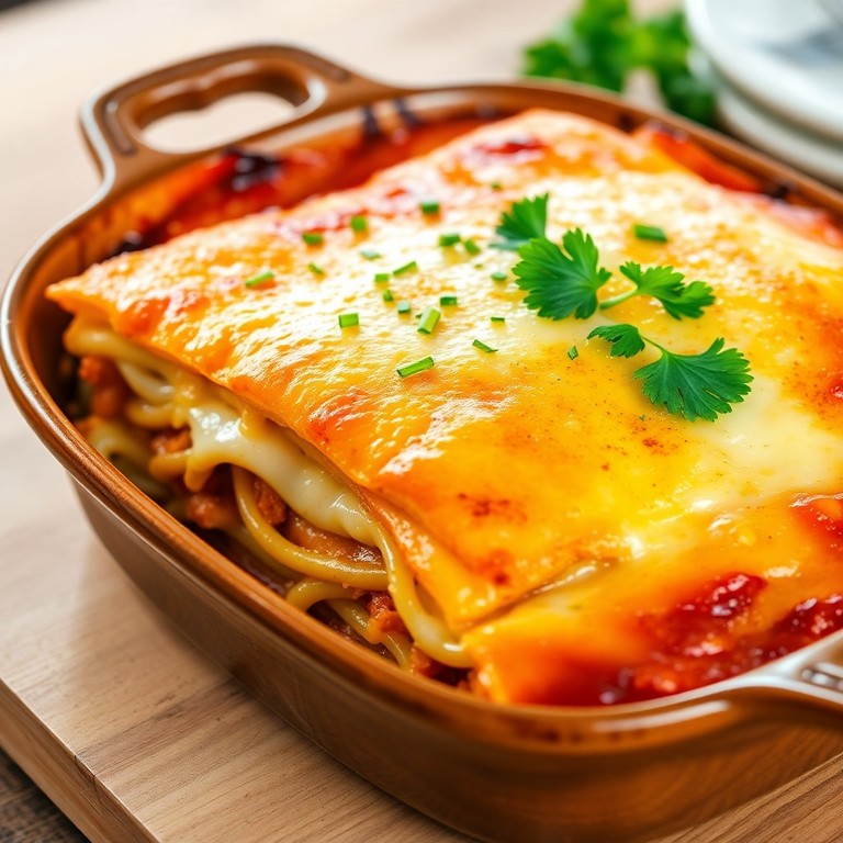 Lasanha de Picanha Suína com Molho Bechamel