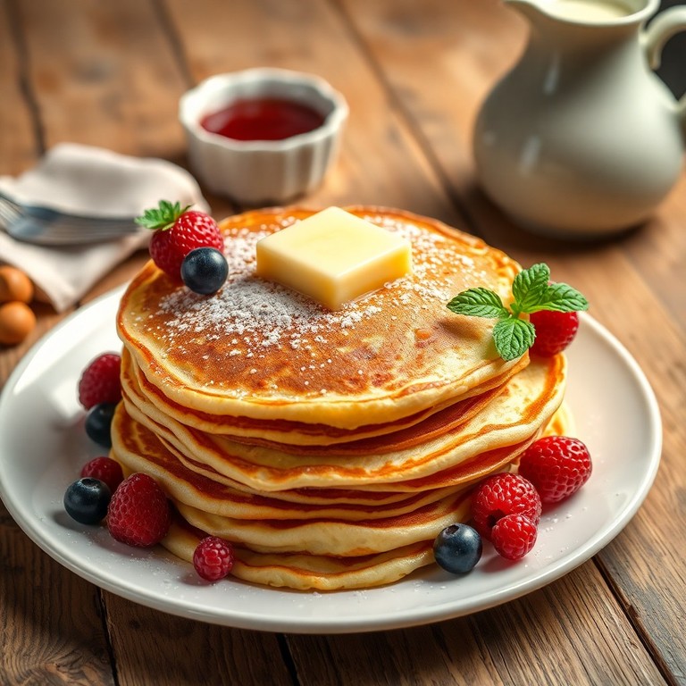 Klassische Pfannkuchen ohne Schnickschnack