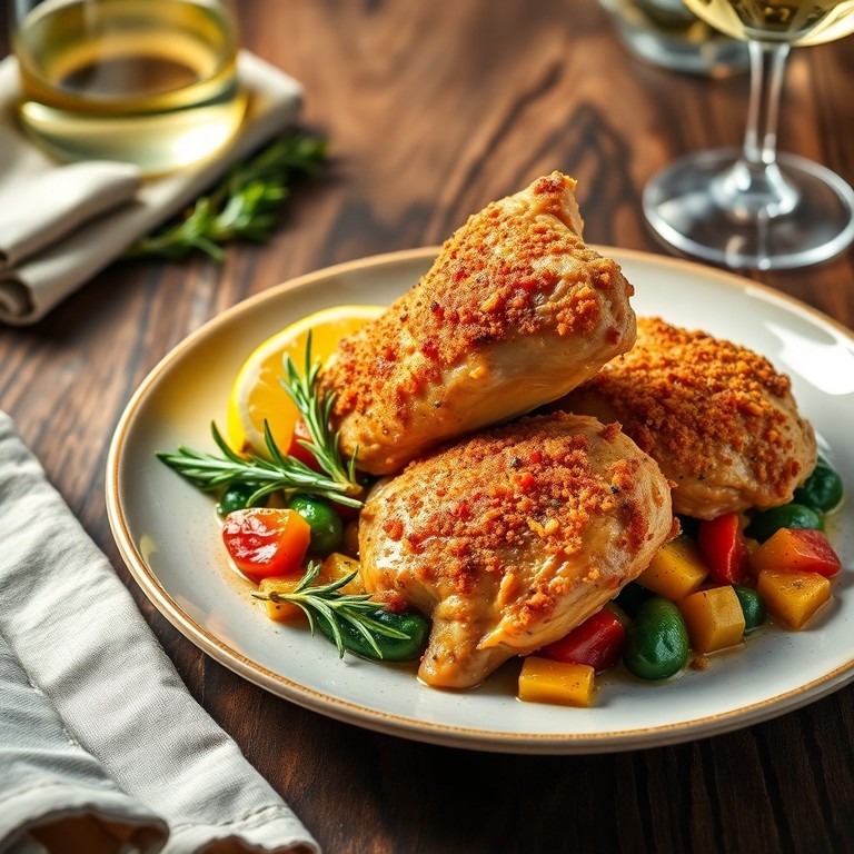 Coxa Crocante ao Estilo Frango Assado