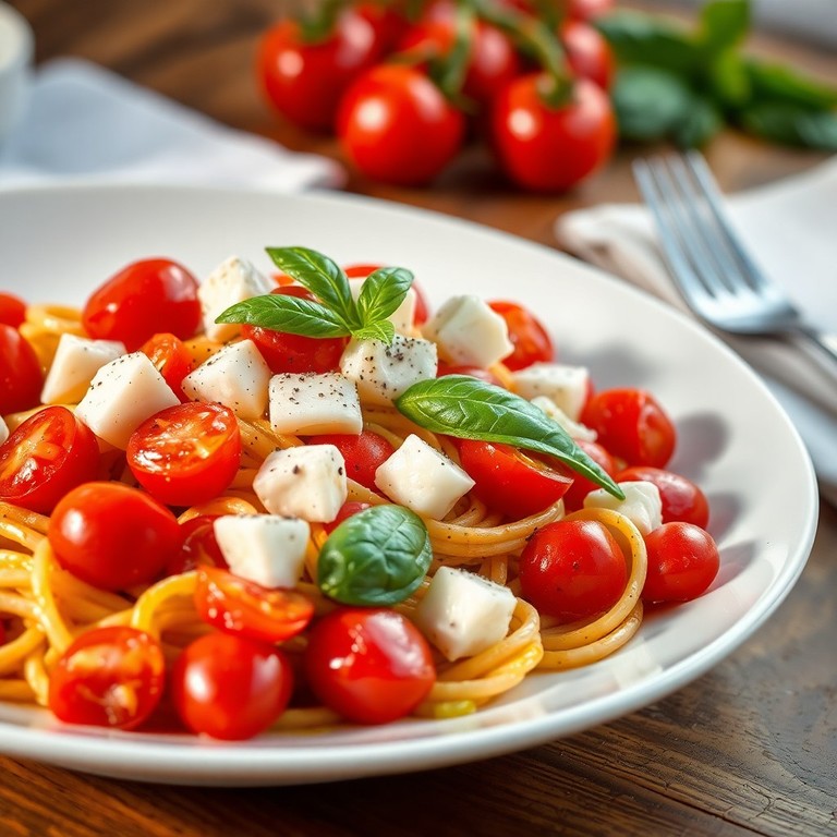 Pâtes à la Caprese